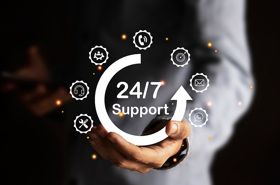 24/7 Support